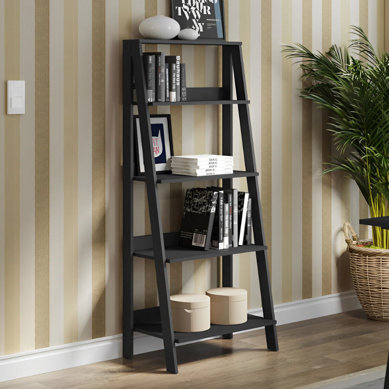 Estante Escada para Livros com 4 Prateleiras
