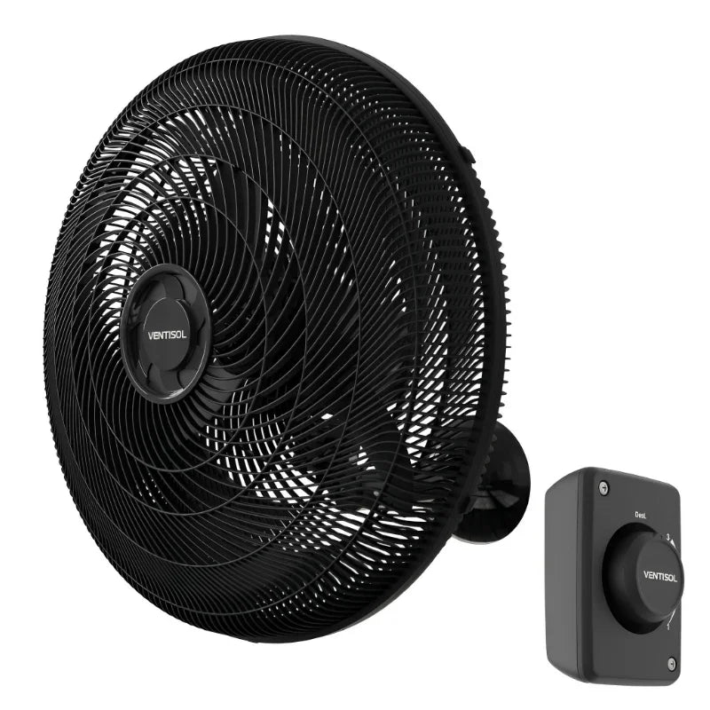 Ventilador de Parede 50cm Plástico Oscilante 110V