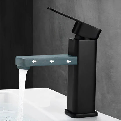 Torneira de Banheiro em Inox com Mangueira de Água Quente e Água Fria 60cm