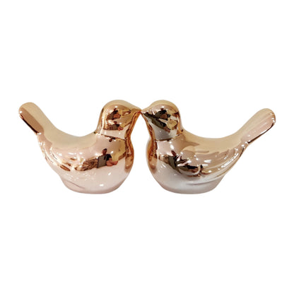 Casal de Passarinhos Decorativo