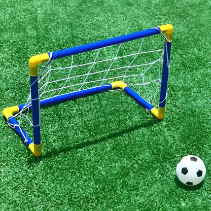 Mini Trave com Rede e Bola de Futebol