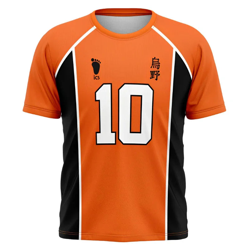 Camiseta Haikyuu com Nome Personalizado
