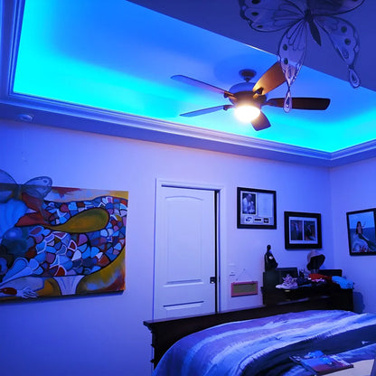 Fita Led 5M 3528 com Controle e Fonte