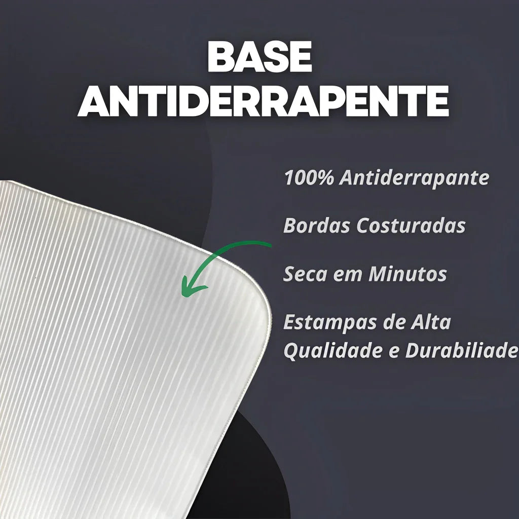 Tapete de Porta Gamer Zone para Entrada, Quarto e Sala 55x35cm