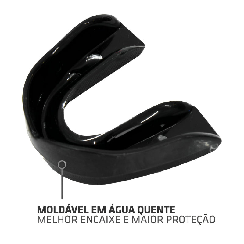 Kit Bandagem Elástica 3 Metros + Protetor Bucal Muvin