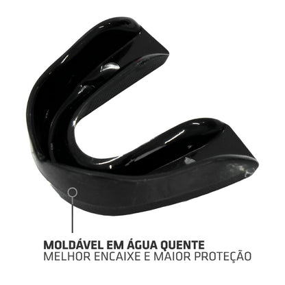 Kit Bandagem Elástica 3 Metros + Protetor Bucal Muvin