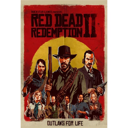Quadro Decorativo Red Dead Redemption 2