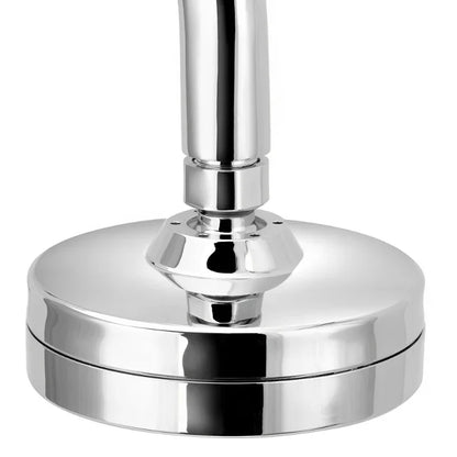 Chuveiro Redondo Cromado Articulável Autolimpante para Aquecimento Solar ou a Gás