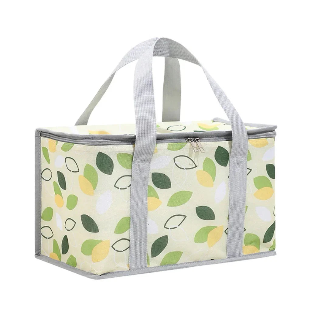 Bolsa Térmica Portátil Retrátil 13L, Cesta para Piquenique, Praia e Camping