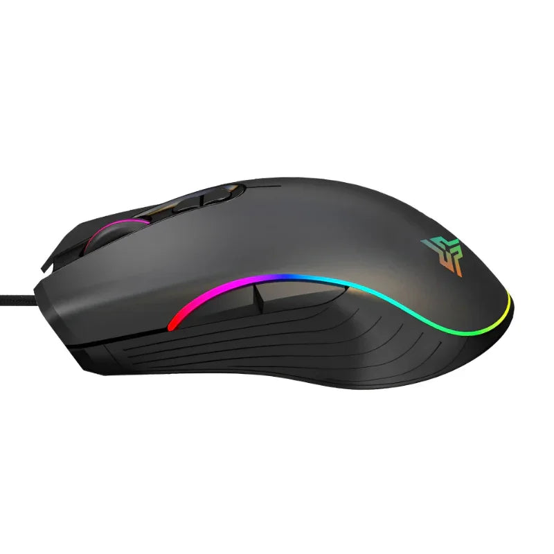 Mouse com Fio Knup Anúbis MU008 com 4800Dpi