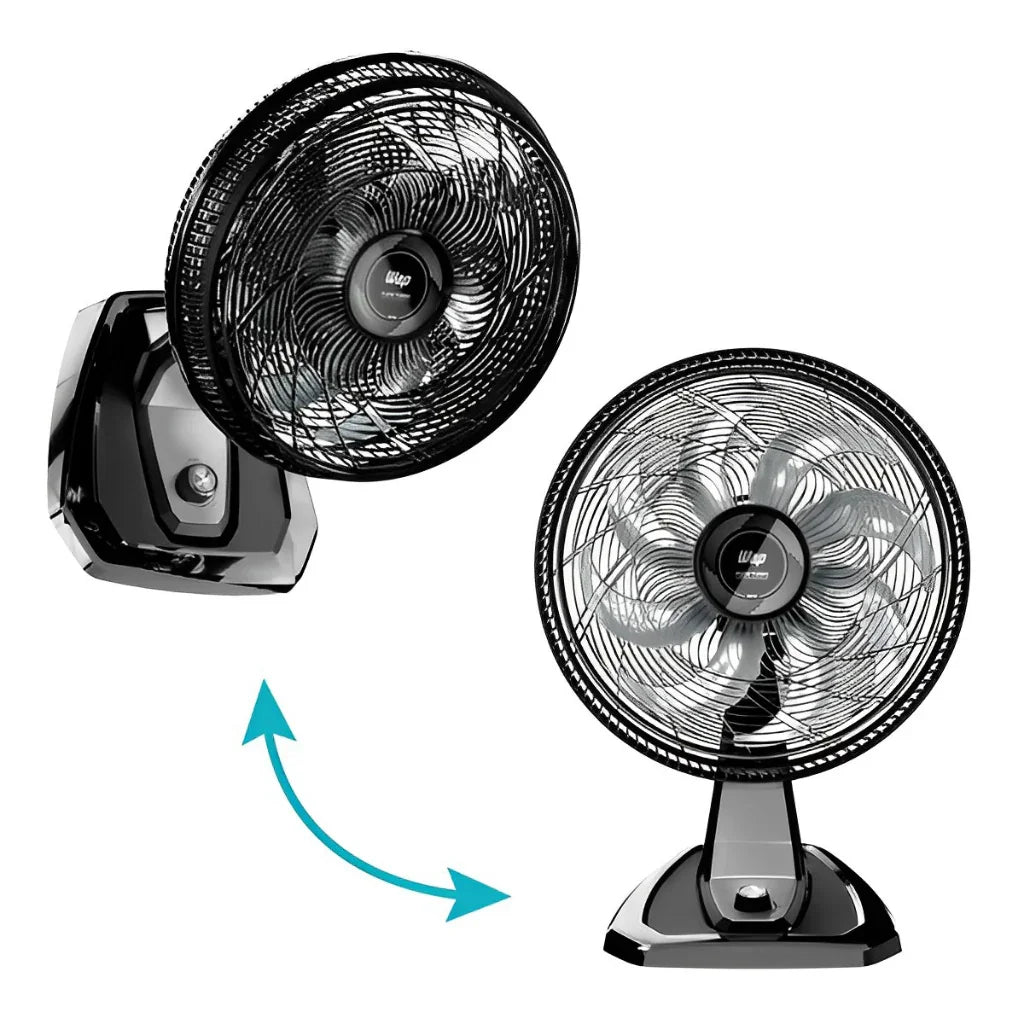Ventilador de Mesa e Parede Wap Flow Turbo com 8 Pás 180W 220V