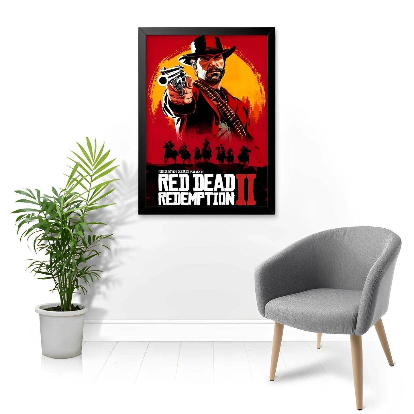 Quadro Decorativo Red Dead Redemption 2