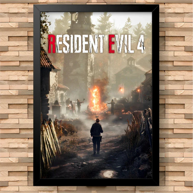 Quadro Decorativo Resident Evil 4
