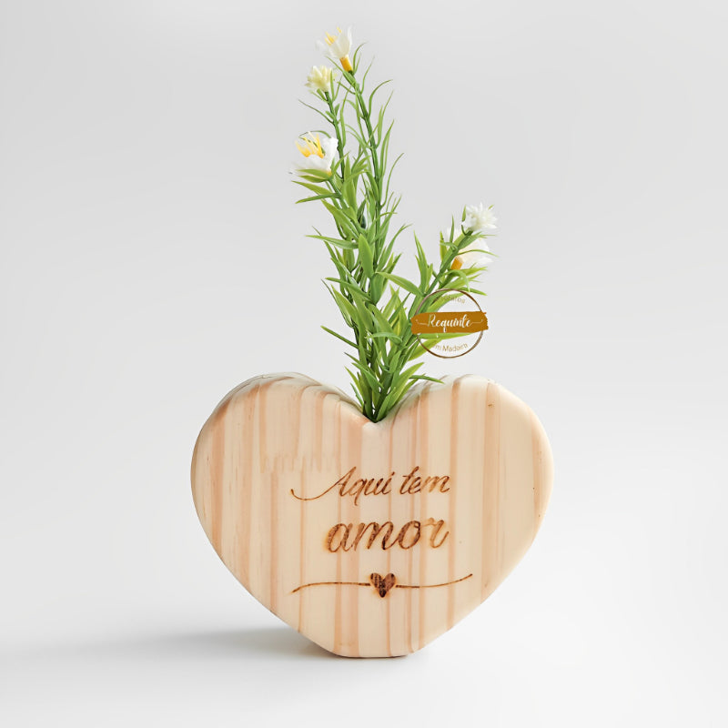 Kit de Vaso com Flores