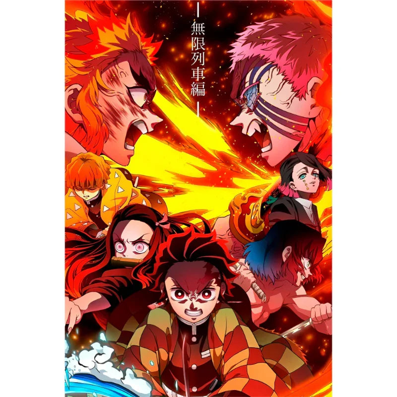 Quadro Decorativo Demon Slayer