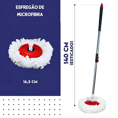 Conjunto de Limpeza Mop Giratório