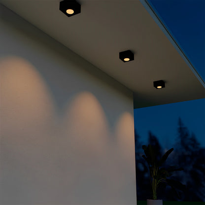 Spot Sobrepor Teto Beiral para Lâmpada Dicroica