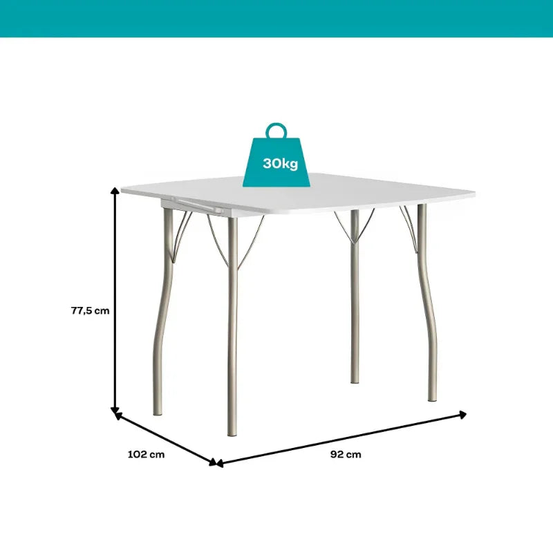 Conjunto Sala de Jantar Palermo com Mesa e 4 Cadeiras Carraro