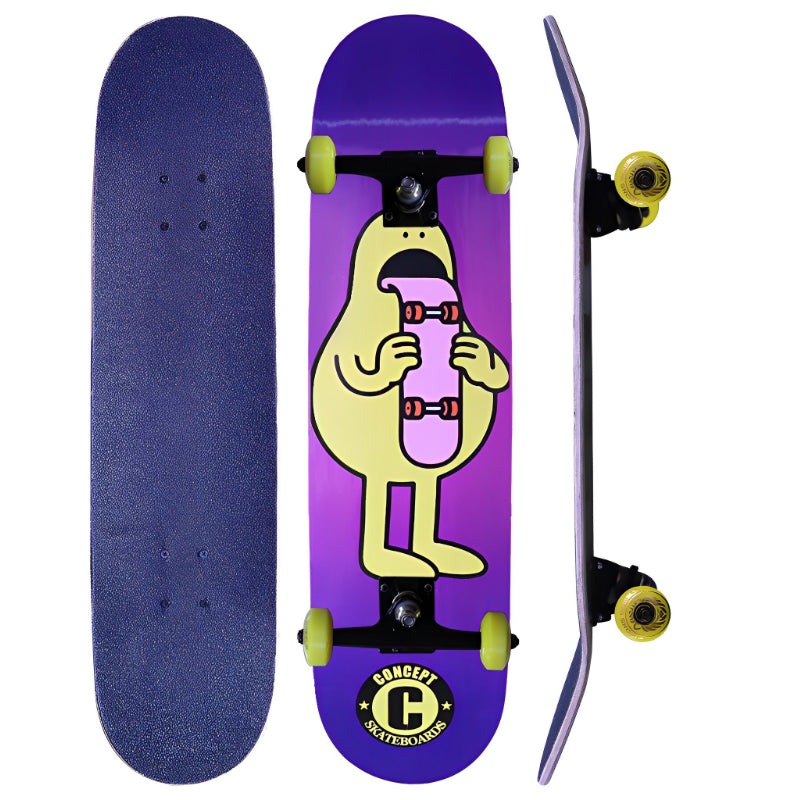 Skate Profissional Montado com Lixa