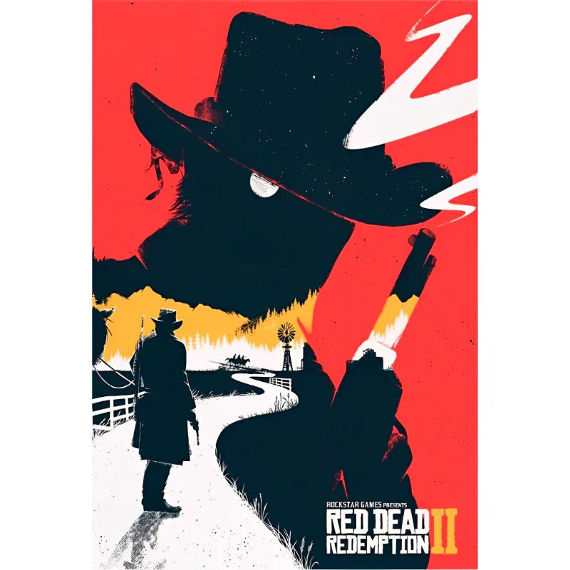 Quadro Decorativo Red Dead Redemption 2