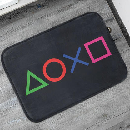 Tapete de Porta Gamer Zone para Entrada, Quarto e Sala 55x35cm