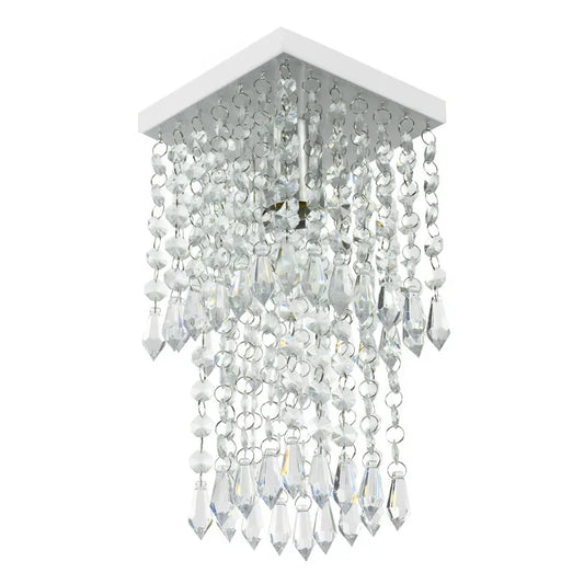 Lustre Pendente Plafon Spark Branco