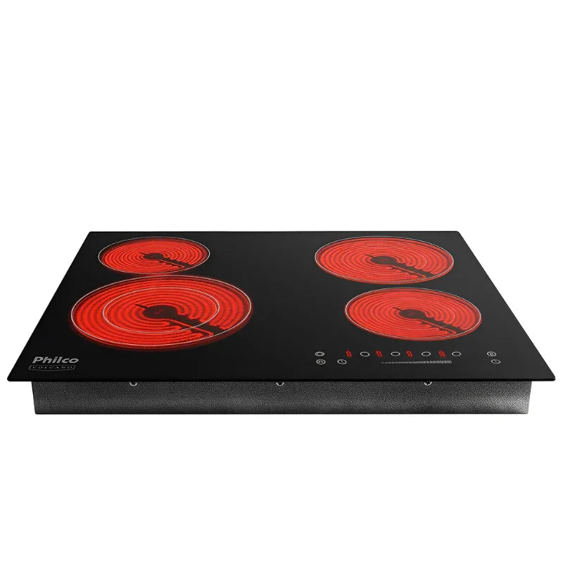 Fogão Cooktop Philco Elétrico Volcano 4 Bocas PCT44VC 220V