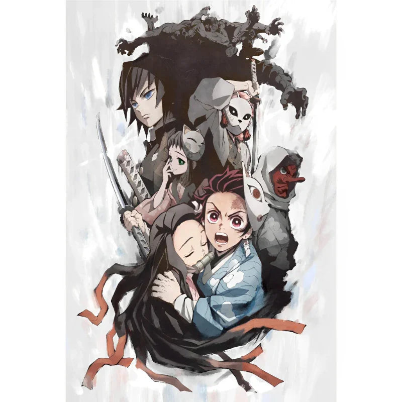 Quadro Decorativo Demon Slayer