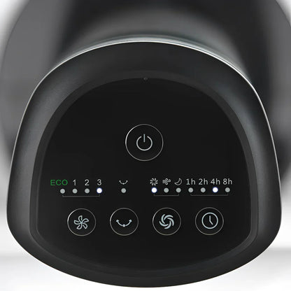 Ventilador de Torre Oscilante Vertical, Silencioso, com Controle Remoto e 4 Ajustes de Velocidade 220V