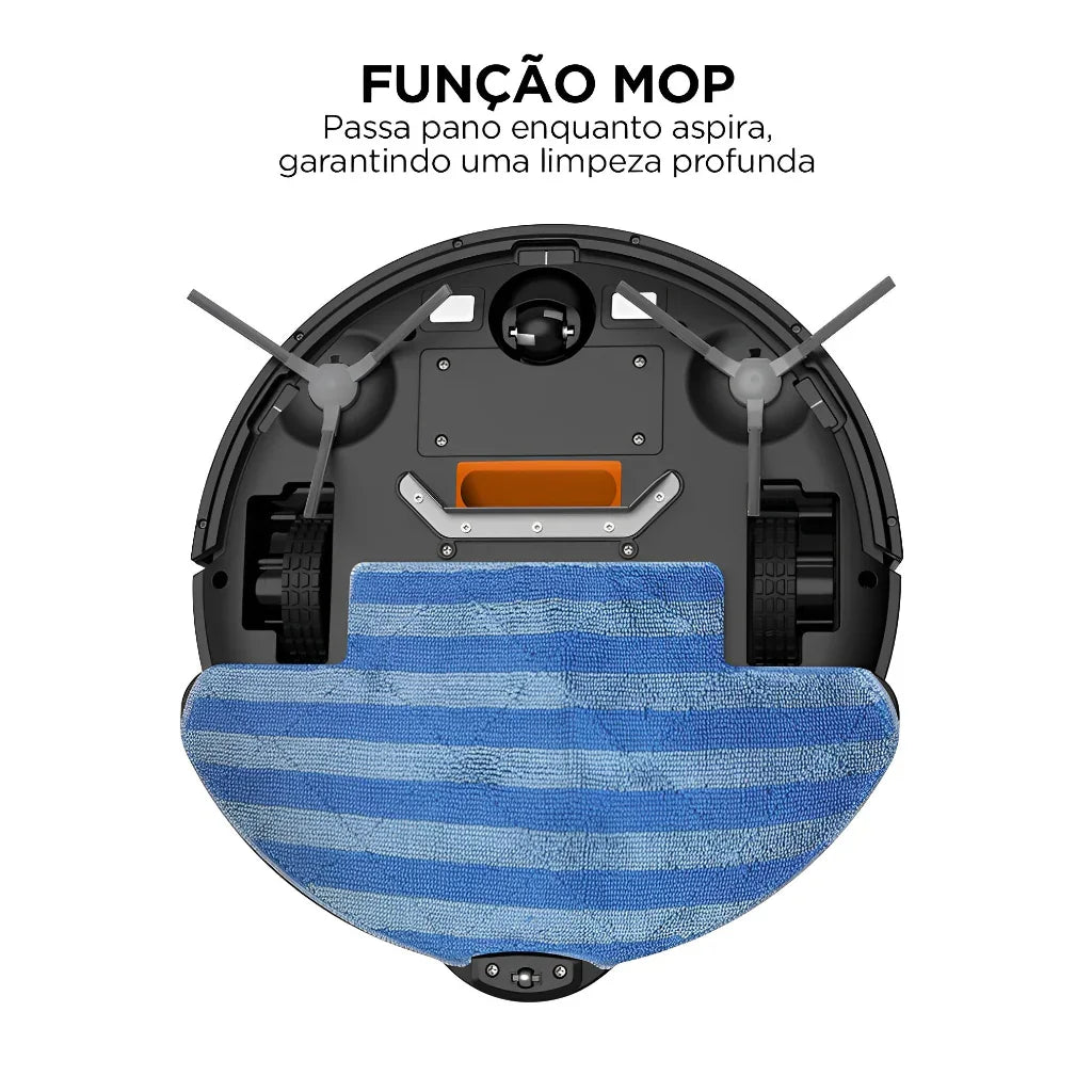 Robô Inteligente Aspirador de Pó Idali Life com Sensores Antiqueda