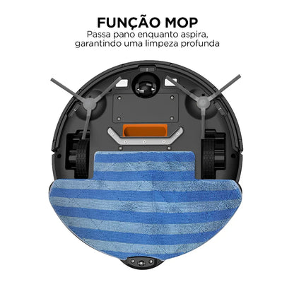Robô Inteligente Aspirador de Pó Idali Life com Sensores Antiqueda