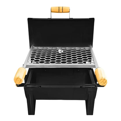 Churrasqueira Bafinho Portátil a Carvão com Grelha de Mesa 2X1
