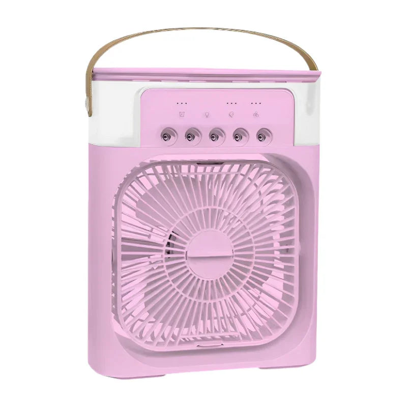 Mini Ar Condicionado Portátil com Led