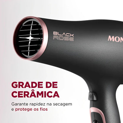 Secador de Cabelo Mondial Black Rose SC-37 220V