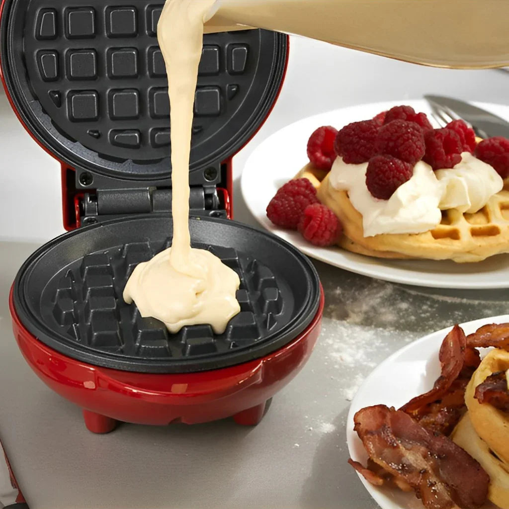 Máquina Elétrica de Waffle Antiaderentes 220V