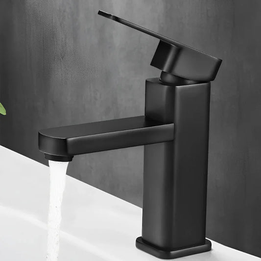 Torneira de Banheiro em Inox com Mangueira de Água Quente e Água Fria 60cm