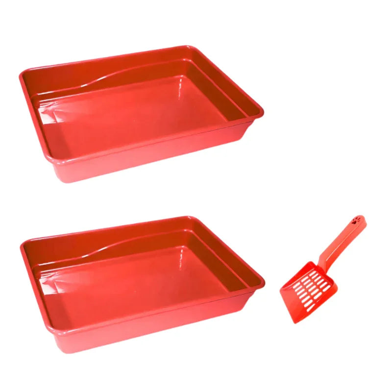 Kit 2 Caixas de Areia mais 1 Pazinha