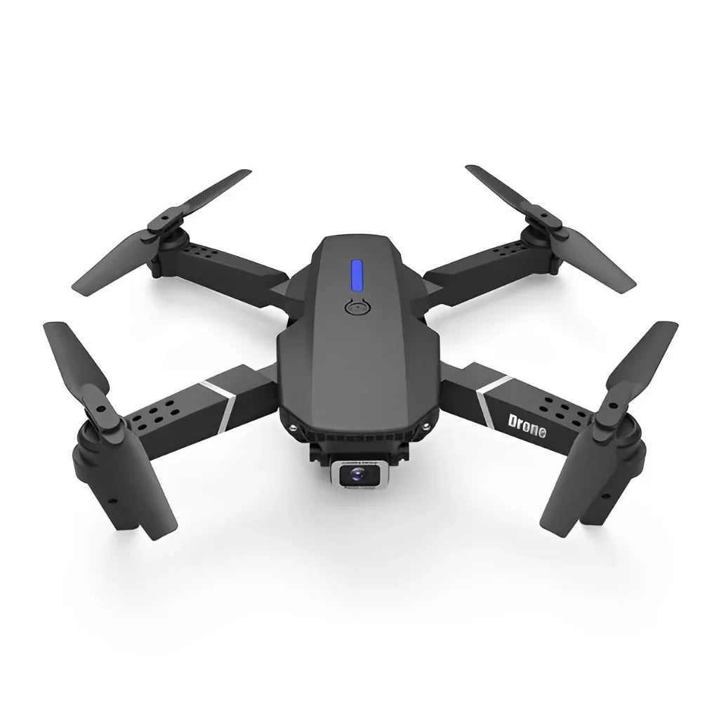 Drone E88 Pro 4K, Câmera Dupla, Wifi FPV, Dobrável, Controle Remoto 2.4G, 6 Eixos, Altitude Hold