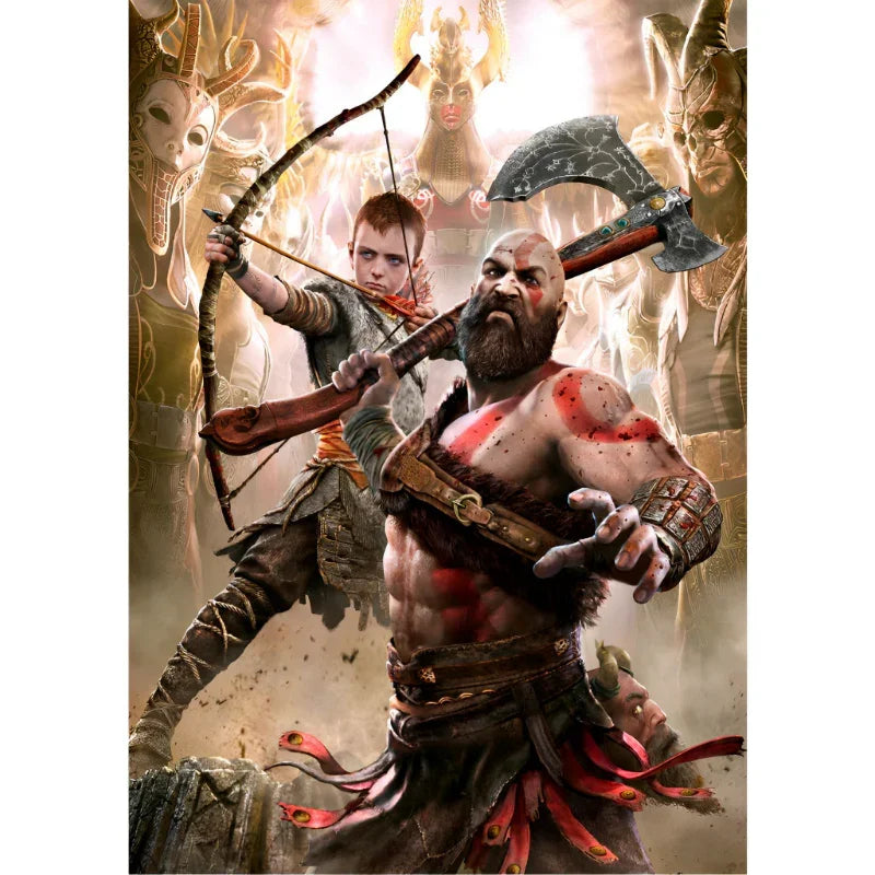 Quadro Decorativo God of War