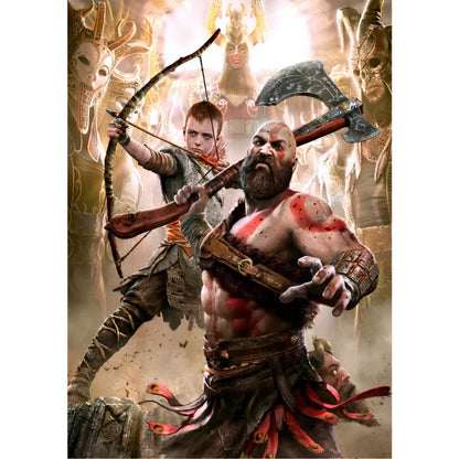 Quadro Decorativo God of War
