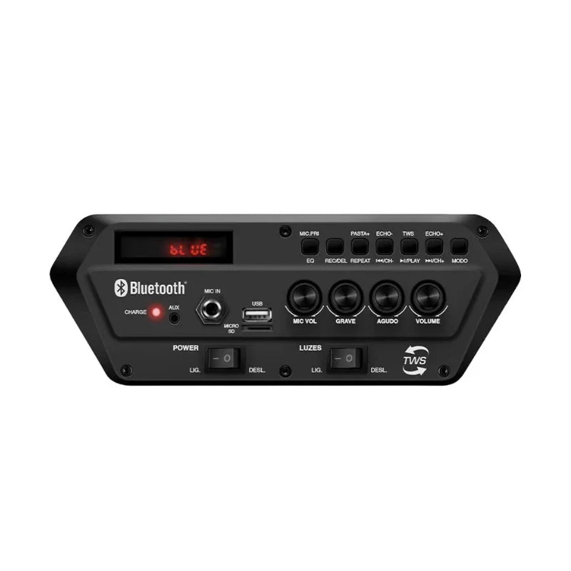 Caixa de Som Bluetooth Mondial CM-400 Bivolt 400W