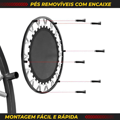 Jump Profissional 32 Molas Suporta até 200kg
