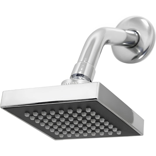 Chuveiro Quadrado Articulado com Aquecedor Solar e a Gás