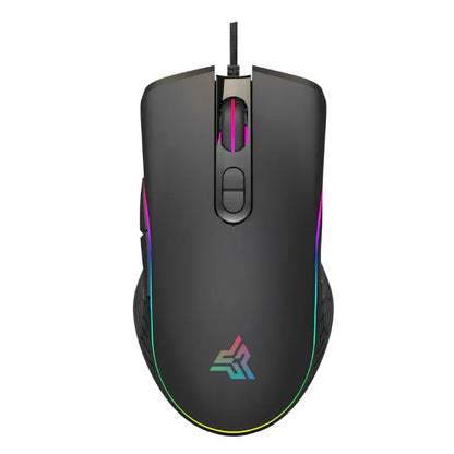 Mouse com Fio Knup Anúbis MU008 com 4800Dpi