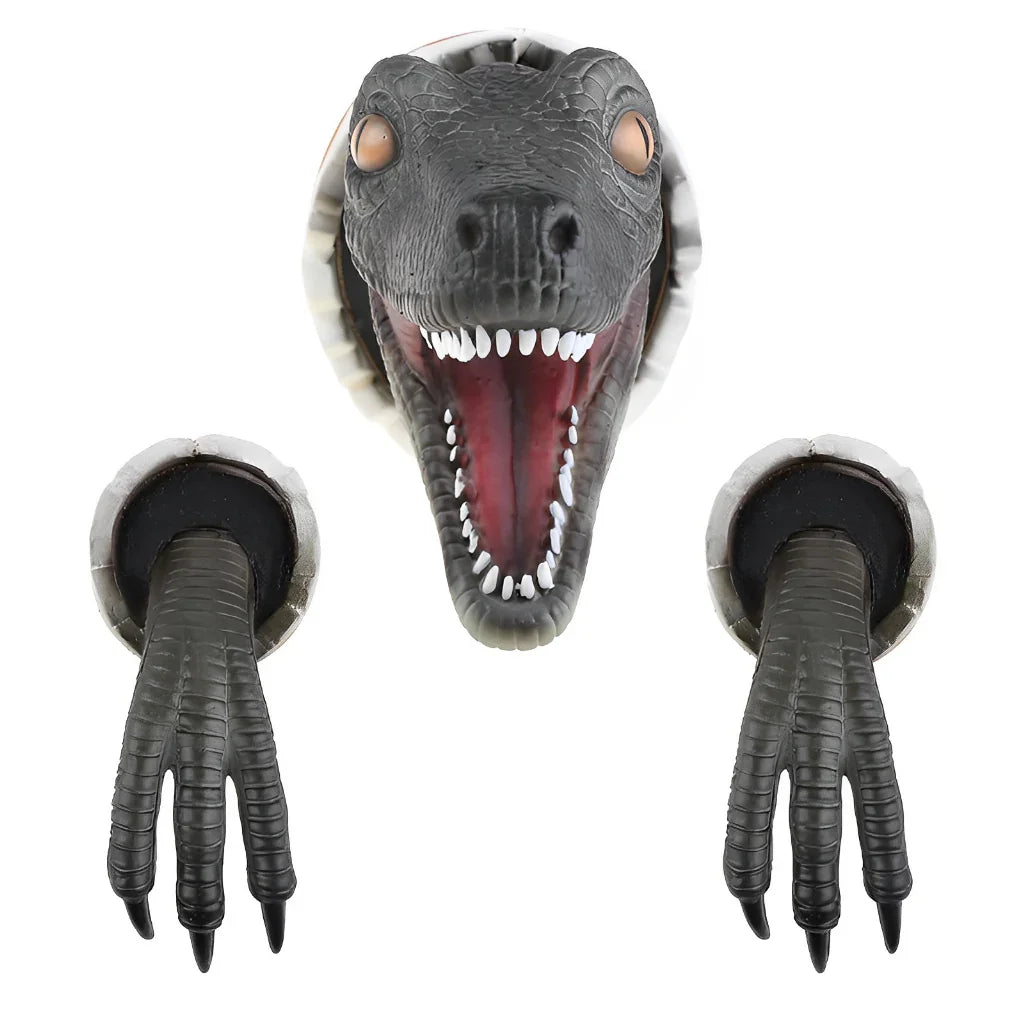 Decoração de Parede 3D Velociraptor Feito à Resina