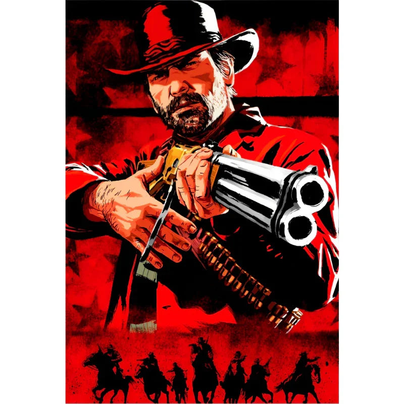 Quadro Decorativo Red Dead Redemption 2