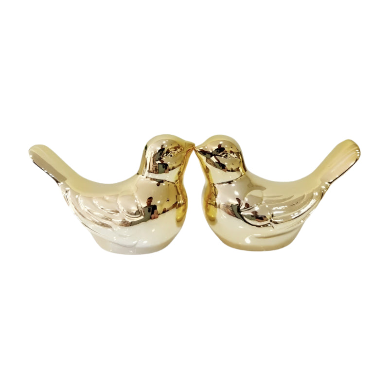 Casal de Passarinhos Decorativo