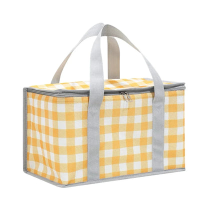 Bolsa Térmica Portátil Retrátil 13L, Cesta para Piquenique, Praia e Camping