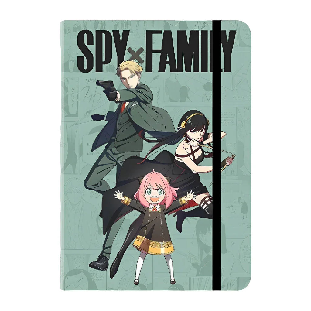 Caderno de Anotações Spy x Family Capa Dura 21x14cm