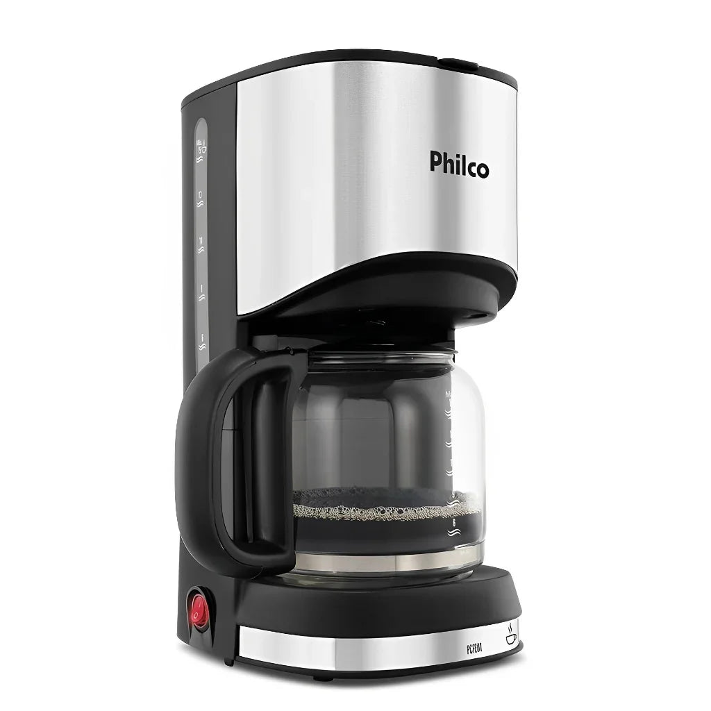 Cafeteira Philco PCFE01 600ml 550W 127V, Prepara até 15 Cafezinhos de Uma Vez